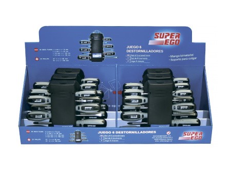 Набор из 6 отверток, упаковка