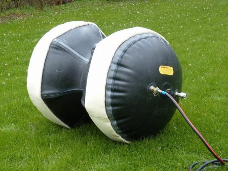 Пневматическое заглушающее перекрытие для проверки стыков на герметичность LAMPE, тип 1600