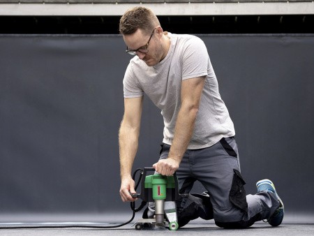 Сварочный полуавтомат UNIDRIVE 505 для сварки бассейнов, применение